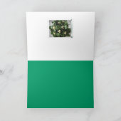 私に会う…クリスマスグリーティングカード シーズンカード (内部)