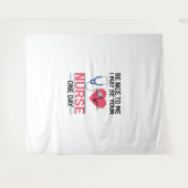 私に優しいかもしれない私はあなたのナース1日ナースセント タペストリー (正面(横))