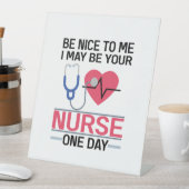 私に優しいかもしれない私はあなたのナース1日ナースセント 台座サイン (インサイチュ)