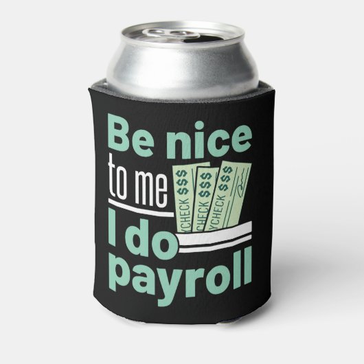 私に優しい私は給与の事務マネジャーおもしろいを行う 缶クーラー (缶裏面)