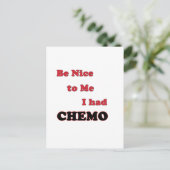 私に優しくしなさい。ケモを持っていた ポストカード (スタンド正面)