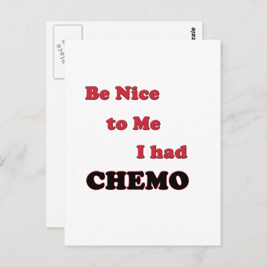 私に優しくしなさい。ケモを持っていた ポストカード (正面/裏面)