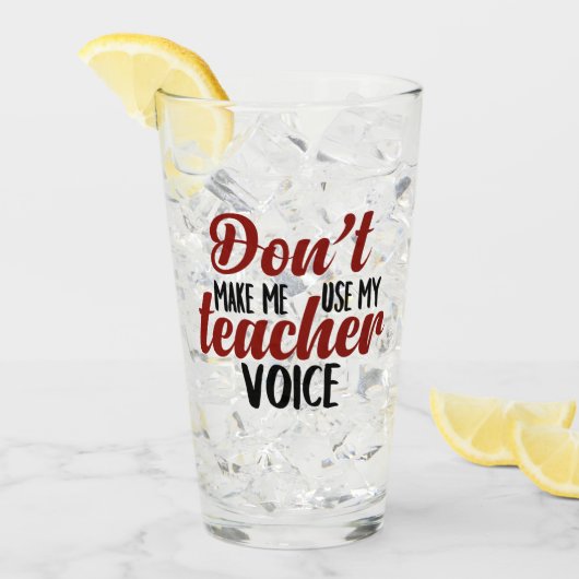 私に先生のボイスガラスを使わせない タンブラーグラス (アイス正面)