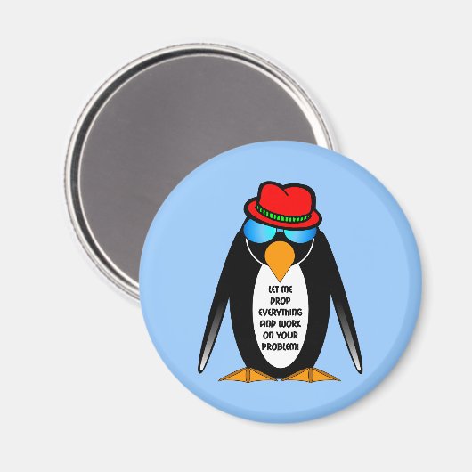 私に全てを捨てて問題を解決させよう マグネット (正面/裏面)