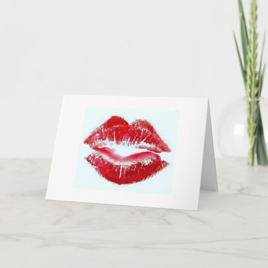 私に出来る考えことは「あなたキスをする」だけだ カード (正面)