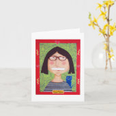 私に力カードがあります カード (黄色い花)