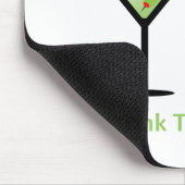 私に双生児があります、従って私はその位二度飲みます マウスパッド (コーナー)