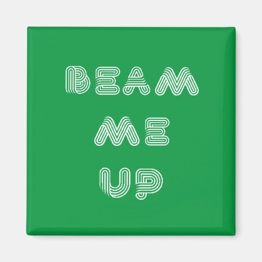 私に向かって光る マグネット (正面)