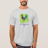 私に吠えてるの? Tシャツ (正面)