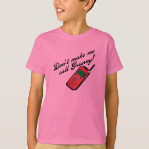 私に呼出しおばあさんをしないで下さい! Tシャツ