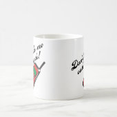 私に呼出しZaydeをしないで下さい! コーヒーマグカップ (中央)