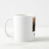 私に唇を与えないで下さい! コーヒーマグカップ (左)