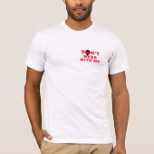 私に喧嘩を売るな Tシャツ (正面)