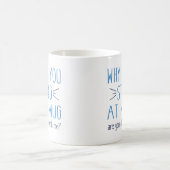 私に執着してるの？ コーヒーマグカップ (中央)