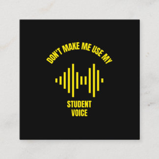 私に学生音声教育を使わせなおもしろいい コーリングカード