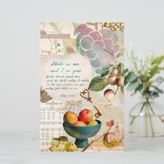 私に実りある信仰のアートジャーナルを遵守 (スタンド正面)