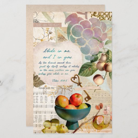 私に実りある信仰のアートジャーナルを遵守 (正面/裏面)