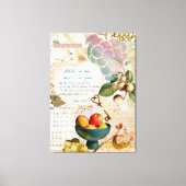 私に実りある信仰のポスターを守る キャンバスプリント (正面)