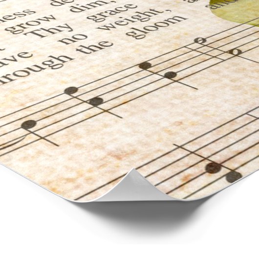 私に実りある信仰のポスターを守る ポスター (角)