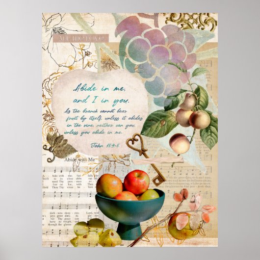 私に実りある信仰のポスターを守る ポスター (正面)