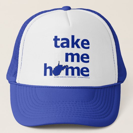 私に家のウェストヴァージニアを取って下さい キャップ (正面)