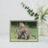 私に寄り掛かる ポストカード (スタンド正面)