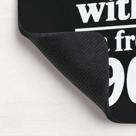 私に寛大にしてください、私は1900年代から来たのだから マウスパッド (コーナー)