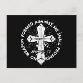 私に対して形成された武器は、信仰を得るものではない シーズンポストカード (正面)