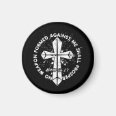 私に対して形成された武器は、信仰を得るものではない マグネット (正面)