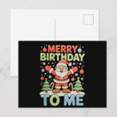 私に幸せな誕生日を クリスマス サンタ クロスマス ホリデー (正面/裏面)