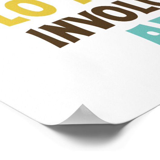 私に引用文ポスタ感動的ーを含める ポスター (角)