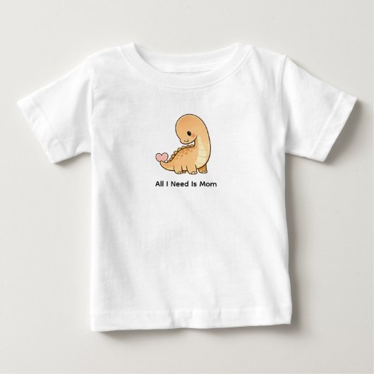 私に必要なのはお母さんだけ ベビーTシャツ (正面)