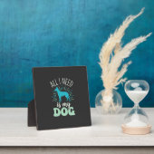 私に必要なのは愛犬だけ フォトプラーク (インサイチュ)