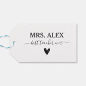 私に感謝救済成長先生感謝 ギフトタグ (裏面横)