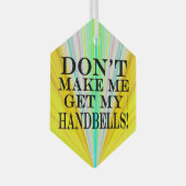 私に手を出させないで ガラスオーナメント (正面右)