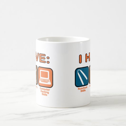 私に技術のナポレオンのダイナマイトがあります コーヒーマグカップ (中央)