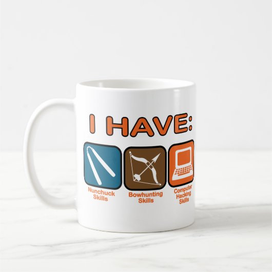 私に技術のナポレオンのダイナマイトがあります コーヒーマグカップ (左)