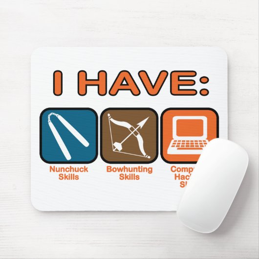 私に技術のナポレオンのダイナマイトがあります マウスパッド (マウス)