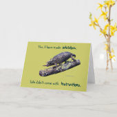 私に挨拶状を許して下さい カード (黄色い花)