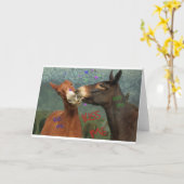 私に接吻して下さい! カード (黄色い花)