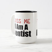 私に接吻して下さい ツートーンマグカップ (正面左)