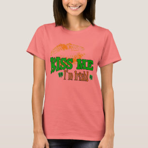 私に接吻して下さい…私がアイルランド語の Tシャツ