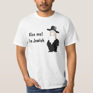 私に接吻して下さい-私はユダヤ人です Tシャツ