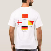 私に接吻して下さい! Tシャツ (裏面)