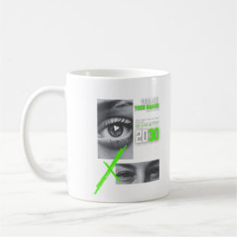 私に教えて コーヒーマグカップ