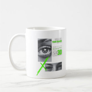 私に教えて コーヒーマグカップ