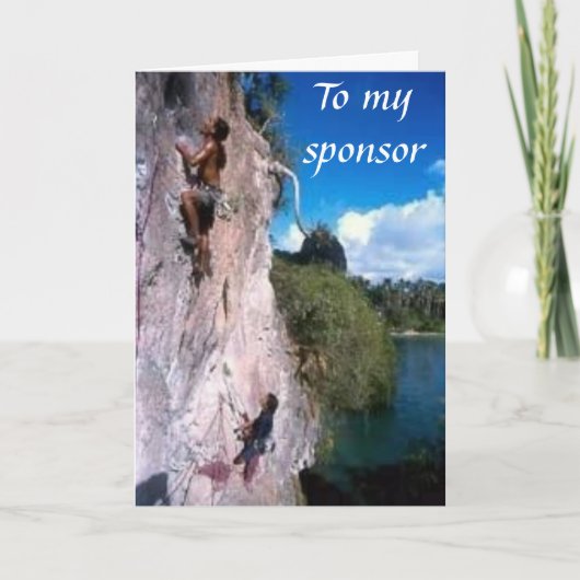 私に方法を示します サンキューカード (正面)