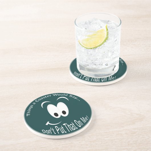 私に暗いコースターにそれを置く コースター (側面)