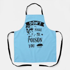 私に毒を作らないレトロピンアップ女の子とパイ エプロン