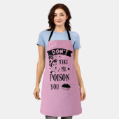 私に毒を作らないレトロピンアップ女の子とパイ エプロン (着用した状態)